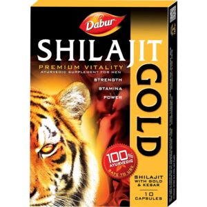 Shilajit Gold/Шиладжит Голд, для мужской сексуальной силы, 10 шт.
