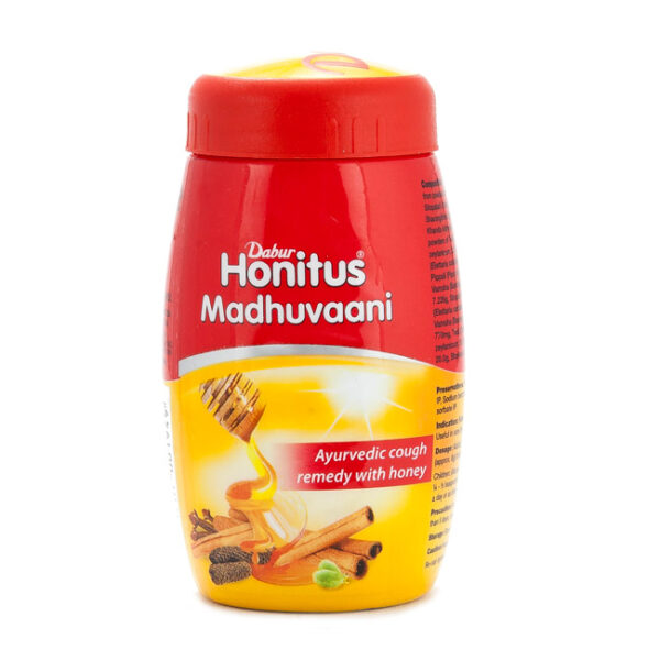 Honitus Madhuvaani/Хонитус Мадхуваани, джем от кашля, на травах, 150 г