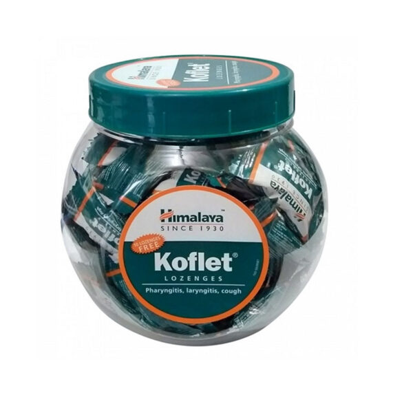Koflet/Кофлет, фито-леденцы от кашля и боли в горле, 75 шт.