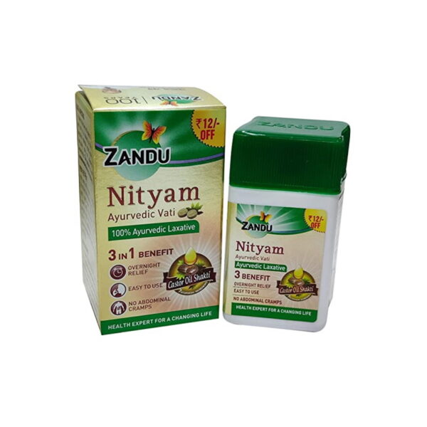 Nityam/Нитьям, слабительное средство, для здоровья кишечника, 30 шт.