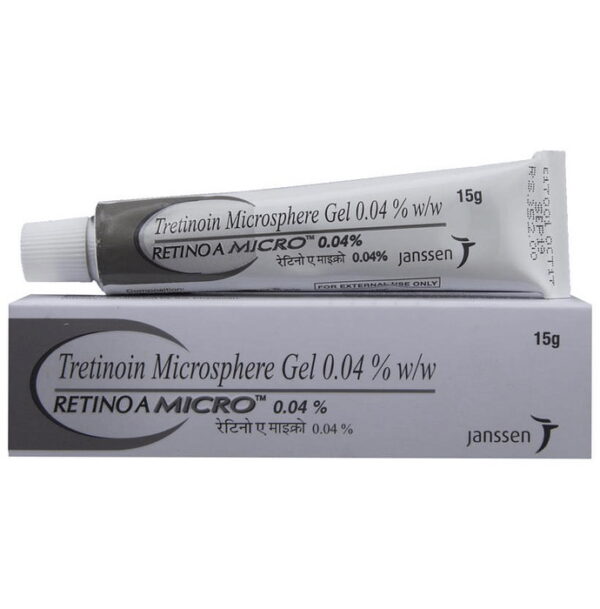 Tretinoin Microsphere Retino-A/Третиноин Микросфер, гель для кожи, 0,04%, 15 г