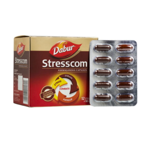 Stresscom/Стресском, против стресса, для улучшения настроения, 10 шт.