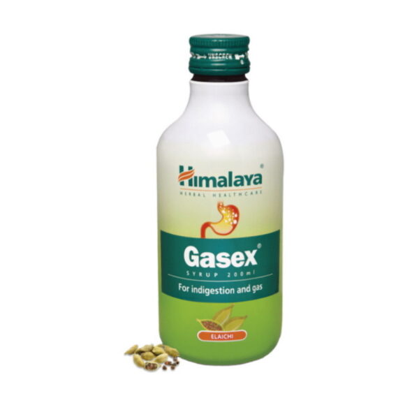 Gasex syrup/Газекс, сироп для улучшения пищеварения, с ароматом кардамона, 200 мл