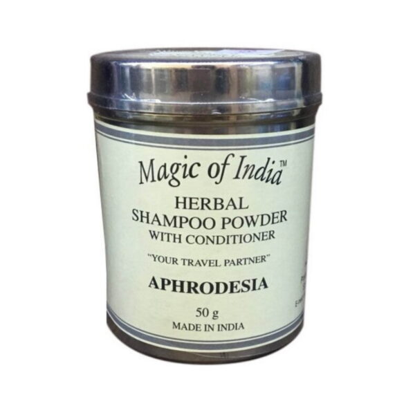 Shampoo Powder APHRODESIA/Афродезия, Сухой травяной шампунь-кондиционер (2в1), 50 г