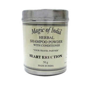 Shampoo Powder HEART ERECTION/Харт Эрекшн, Сухой травяной шампунь-кондиционер (2в1), 50 г