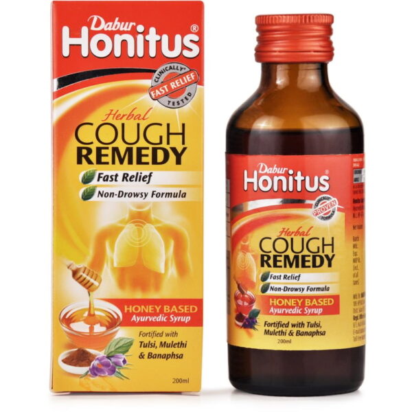 Honitus/Хонитус, сироп от кашля, бронхолитический, противовоспалительный, 200 мл