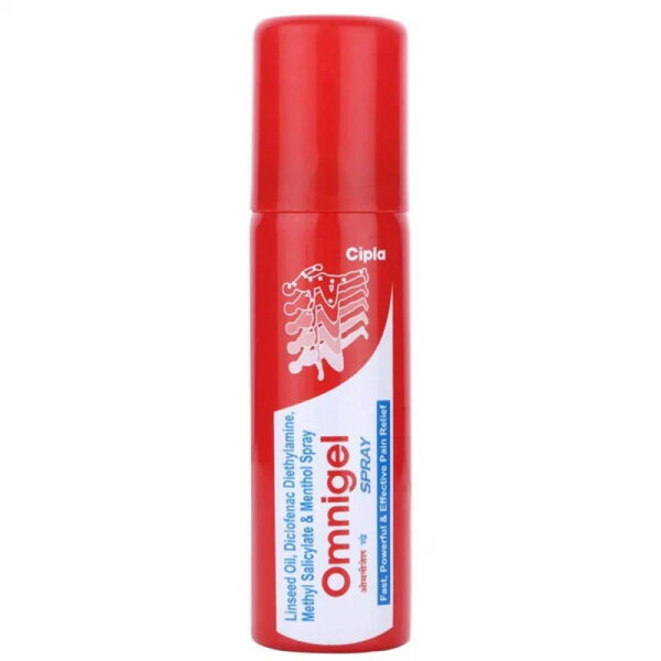 Omnigel Spray/Омнигель, спрей обезболивающий, для суставов, связок, мышц, 50 мл
