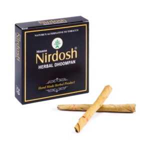 Nirdosh Herbal Dhoompan/Нирдош, травяные сигареты без табака и никотина, без фильтра, 20 шт.