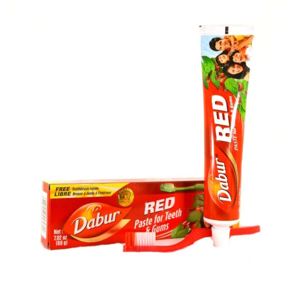 Red/Ред, зубная паста 80г + зубная щётка