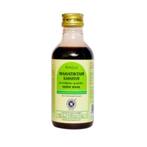 Mahatiktam Kashayam/Махатиктам Кашаям, укрепление организма, для здоровья кожи, 200 мл