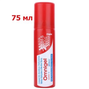 Omnigel Spray/Омнигель, спрей обезболивающий, для суставов, связок, мышц, 75 мл