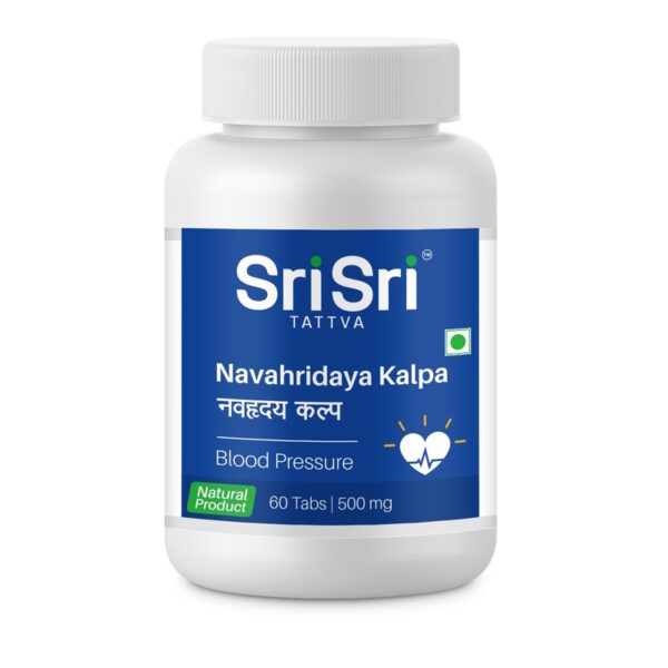 Navahridaya Kalpa/Навахридая Кальпа, от гипертонии, для здоровья сердца, 60 шт.