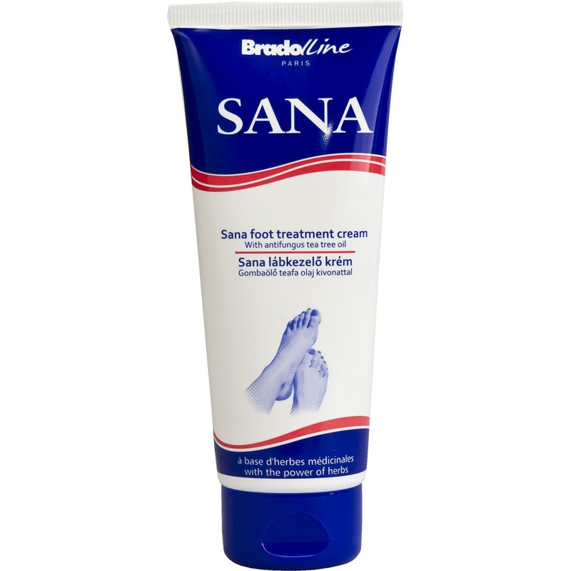 Sana/Сана, крем для ухода за ногами, 3в1, антибактериальный, 100 г