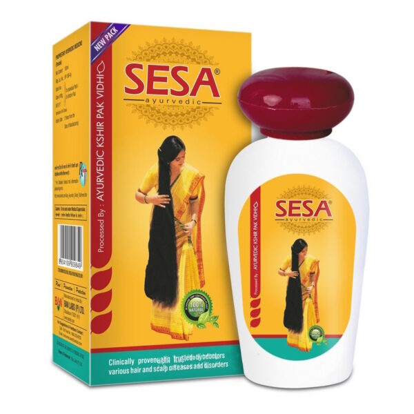 Sesa oil/Шеша, масло для укрепления и роста волос, 100 мл
