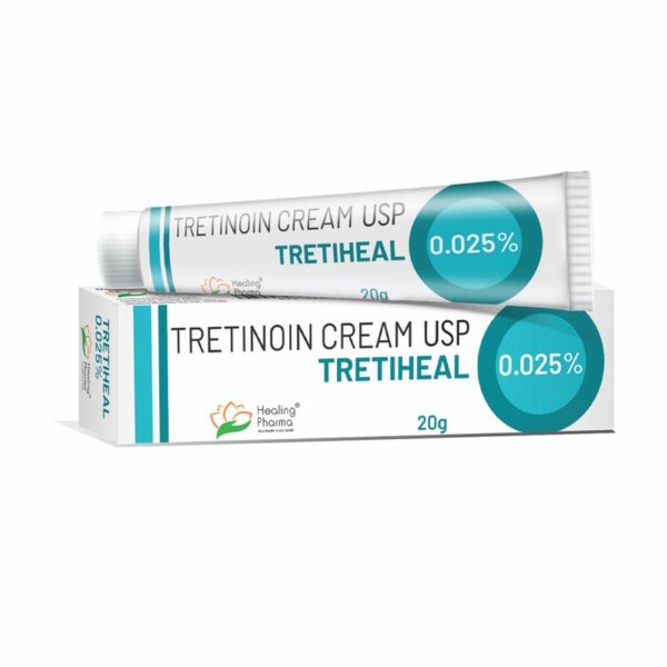 Tretiheal Cream 0,025%/Третихил, крем с третиноином, для обновления кожи, 20 г