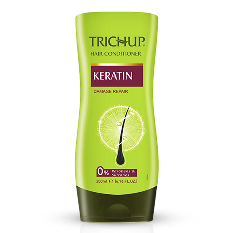 Trichup Keratin/Кондиционер для волос, с кератином, 200 мл