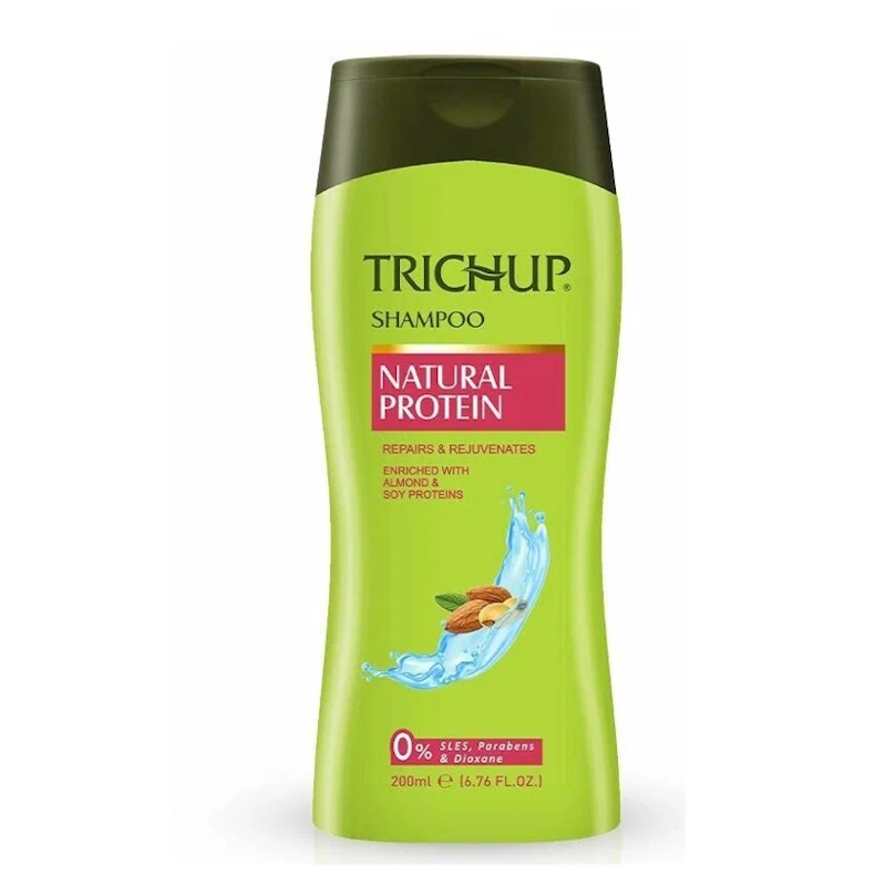 Trichup Natural Protein/Шампунь для волос, с натуральным протеином, 200 мл