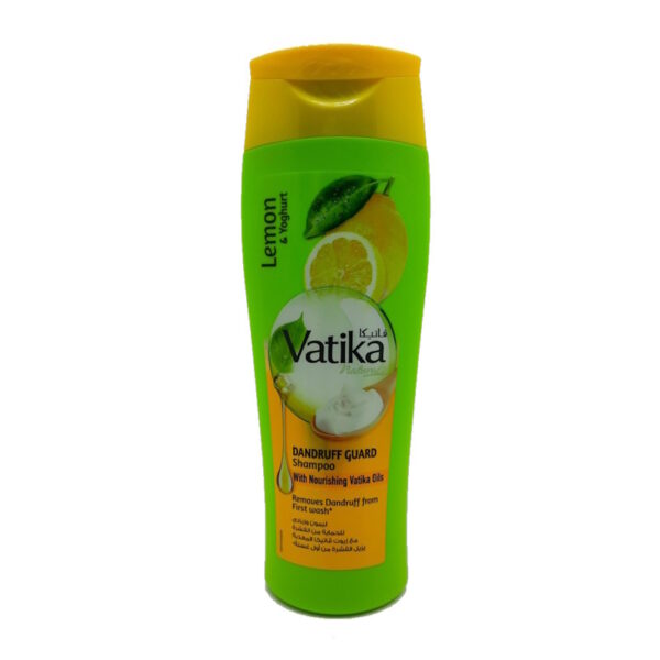 Vatika Lemon&Yoghurt/Шампунь для волос, от перхоти, 400 мл