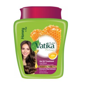 Vatika Honey&Egg/Маска для волос, с мёдом и яйцом, интенсивное питание, 500 г