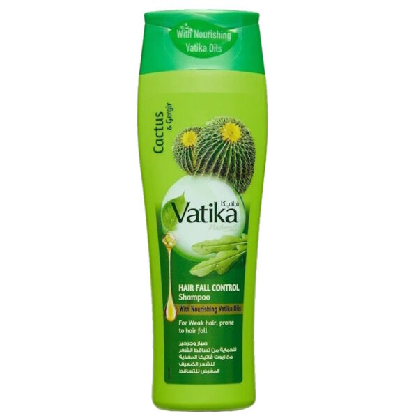 Vatika Cactus&Gergir/Шампунь против выпадения волос, кактус и руккола, 200 мл