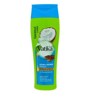 Vatika Coconut&Castor/Шампунь для объема волос, 400 мл