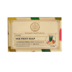 Mix Fruit Soap, глицериновое мыло ручной работы, с фруктовыми маслами, 125 г