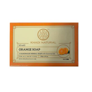 Orange Soap, глицериновое мыло ручной работы, с маслом апельсина, 125 г
