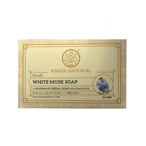 White Musk Soap, глицериновое мыло ручной работы, с маслом белого мускуса, 125 г