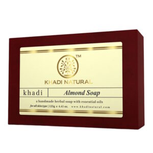 Almond Soap, глицериновое мыло ручной работы, с миндалём, 125 г