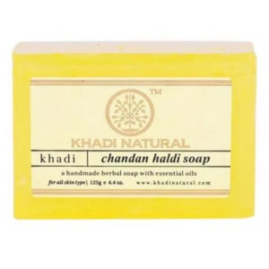 Chadan Haldi Soap, глицериновое мыло ручной работы, с куркумой и сандалом, 125 г